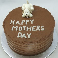 Mother's Day - Chocolate Buttercream & Small Dog (D, V)